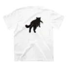 猫社謹製のどら猫かつお（フロント） Regular Fit T-Shirtの裏面
