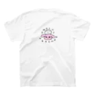 うみか【アニマル×食べ物】のお月見ないうさちゃん Regular Fit T-Shirtの裏面