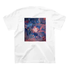 SaintVega_OFFICIALのPink Moon & Sweet Room スタンダードTシャツの裏面