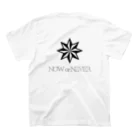 Leap.S3のNOW or NEVER スタンダードTシャツの裏面