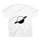 お猿さんのT-shirt saturn スタンダードTシャツの裏面