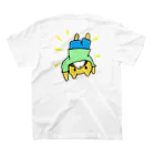 Fummy動物イラストショップのグーくん スタンダードTシャツの裏面