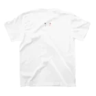 ぱすてらむぎこのシルエットパンダ　(輪郭なしの作品) Regular Fit T-Shirtの裏面