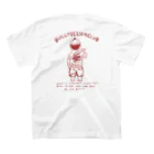 BULLY_DESIGN_CLUBのBULLY DESIGN CLUB（赤） スタンダードTシャツの裏面