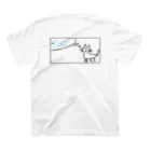 ちゃーはんすとあのしろ画伯ねこ Regular Fit T-Shirtの裏面