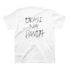 OKASI NA PANDAのぱんだＴ　OKASI NA PANDA スタンダードTシャツの裏面