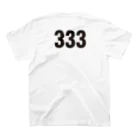 syrupsの333 Regular Fit T-Shirtの裏面