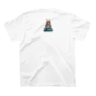 まさにの岐阜城をカワイイ感じにしてみました😁 Regular Fit T-Shirtの裏面