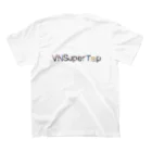 大学中退無職のIVG VNSuperTop公式ユニフォーム Regular Fit T-Shirtの裏面