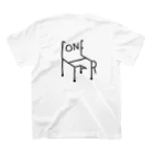 ONE CHAIR オンラインショップのONE CHAIR Regular Fit T-Shirtの裏面