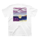 KanekoPetaのShimoda_purple_bule_pinkplane  Regular Fit T-Shirtの裏面