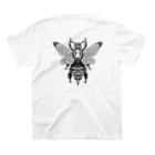 MisCreAntミスクリアントのトライバル Bee 蜂 スタンダードTシャツの裏面