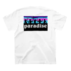 Brain stormのParadise(バックプリント) Regular Fit T-Shirtの裏面