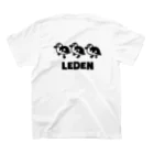 LEDENのLEDEN + スタンダードTシャツの裏面