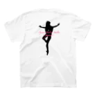 Ayano Ballet Studio 〜passé〜　アヤノバレエスタジオパッセのwonderful ロゴ スタンダードTシャツの裏面