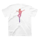 Ayano Ballet Studio 〜passé〜　アヤノバレエスタジオパッセのレインボー Regular Fit T-Shirtの裏面