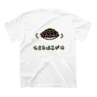 くいなの母の【両面】しまるはこがめ Regular Fit T-Shirtの裏面