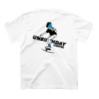 UNBIRTHDAYCOFFEEのUB sk8 スタンダードTシャツの裏面