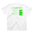 BASEのバックプリントTシャツ Regular Fit T-Shirtの裏面