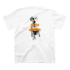 ブッチーズのなで肩犬 スタンダードTシャツの裏面