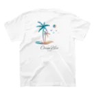 D-Smile🌼のThe Ocean Blue🏝 スタンダードTシャツの裏面