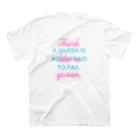 ドルちゃん＆スヌープさんと、ドナルド氏。の#黙らないどるちゃん + 「F**K SEXISM」 Regular Fit T-Shirtの裏面