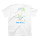 すえいろショップのOKINAWA BEACH スタンダードTシャツの裏面