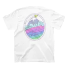 prinaのSKI blizzard rainbow スタンダードTシャツの裏面