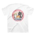 ねこいろちゃんねる🐱⛺️🎣🍺のねこいろTシャツ スタンダードTシャツの裏面