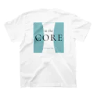 atthecoreのat the CORE オフィシャルロゴT スタンダードTシャツの裏面