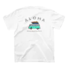 moani islandのBus-tee ミントグリーン Regular Fit T-Shirtの裏面