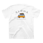 moani islandのBus Tee オレンジ スタンダードTシャツの裏面