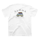 moani islandのBus Tee ベージュ スタンダードTシャツの裏面