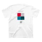 JOBS＆CO.のcolor pallet_#DD0A スタンダードTシャツの裏面