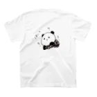 panda大集合のはい？ スタンダードTシャツの裏面