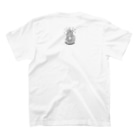 7IRO GLAMOUROUSの※ノエルあり黒文字 7IRO GLAMOUROUSシンプルロゴ  Regular Fit T-Shirtの裏面