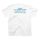 Mona♡ChirolのWorld of Love＆Peace＆SmileーBlue Vol.②ー スタンダードTシャツの裏面