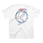 LalaHangeulのoarfish(リュウグウノツカイ)② スタンダードTシャツの裏面