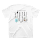 BOTTLE HOLIC /  お魚・水草のイラストのお店のメンテナンス スタンダードTシャツの裏面