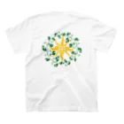 nature waveのleaf sun スタンダードTシャツの裏面