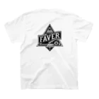 FAVERのFAVER-BIG スタンダードTシャツの裏面