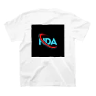 NDA公式グッズ販売所🛒のNDA　【公式グッズ】 Regular Fit T-Shirtの裏面