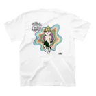 Draw by kiki.🕊のととのいサ坊 スタンダードTシャツの裏面