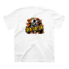 Bananananaのskull Banana スタンダードTシャツの裏面