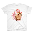 カワウソとフルーツの愛を叫ぶカワウソ（旦那） スタンダードTシャツ