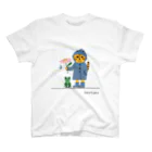 mapechiのトラネコしまお、雨友 スタンダードTシャツ