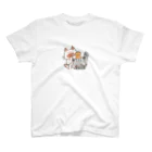 くつしたねこのでゅふふにゃんこ スタンダードTシャツ