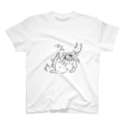 AngelRabbitsのうさぎむすこ（黒３） Regular Fit T-Shirt