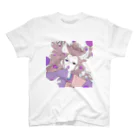 9 10 9（ qu / ten / qu ）のPURPLE BUBBLE スタンダードTシャツ