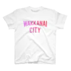 JIMOTO Wear Local Japanの稚内市 WAKKANAI CITY スタンダードTシャツ